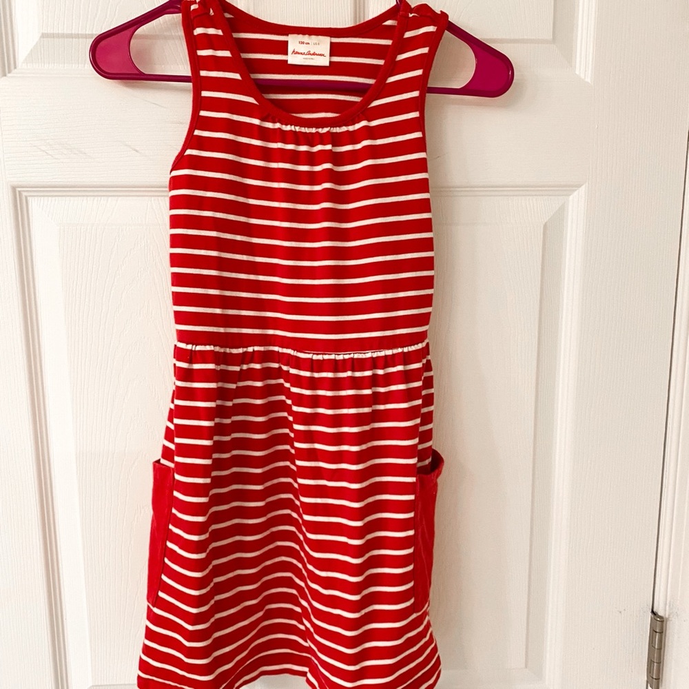 Hanna Andersson striped sleeveless dress